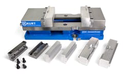TriLock Vise with CARVESMART jaws. TriLock Vise with CARVESMART jaws.