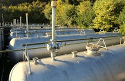 Methane storage tanks Methane storage tanks