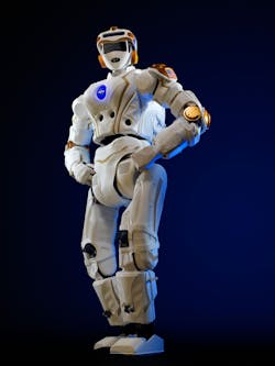 NASA's Valkyrie bipedal robot. NASA's Valkyrie bipedal robot.