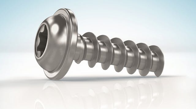 The optimized thread core of Remform screws increases the vibration resistance and the breaking torque of the screw, resulting in a more stable connection between the two parts of the joint.