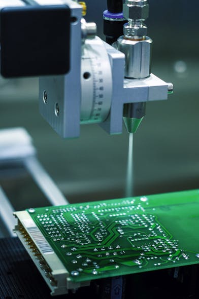 acp systems using quattroClean technology on PCB.