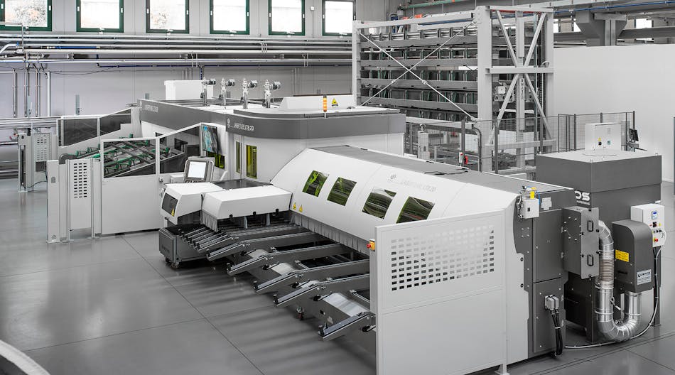 Automated Tube Storage & Retrieval System for Laser Tube Cutting Systems