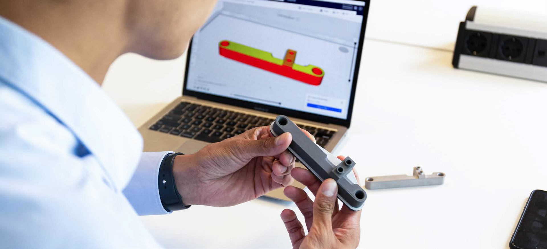 3D print metal parts