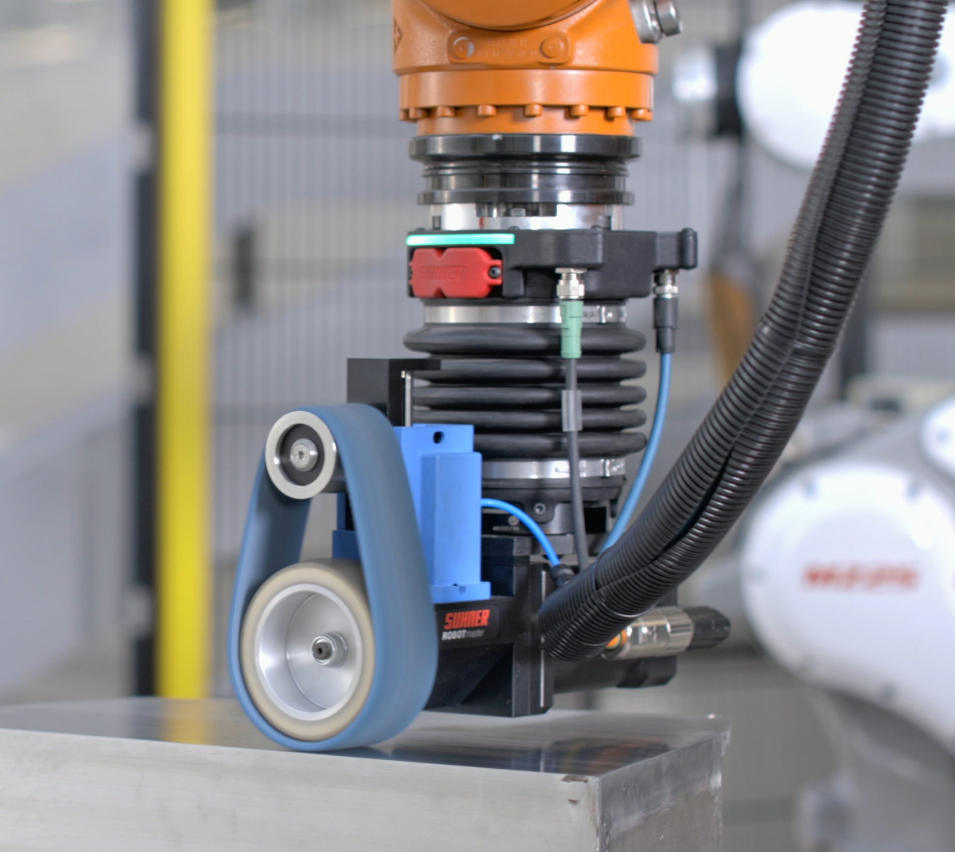 Suhner's EFC-02 Robotic Electric Force Compliance System