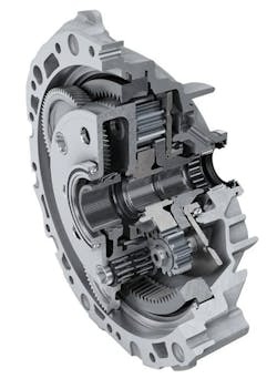 Compact gearbox. Compact gearbox.