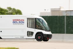 REE EV van REE EV van