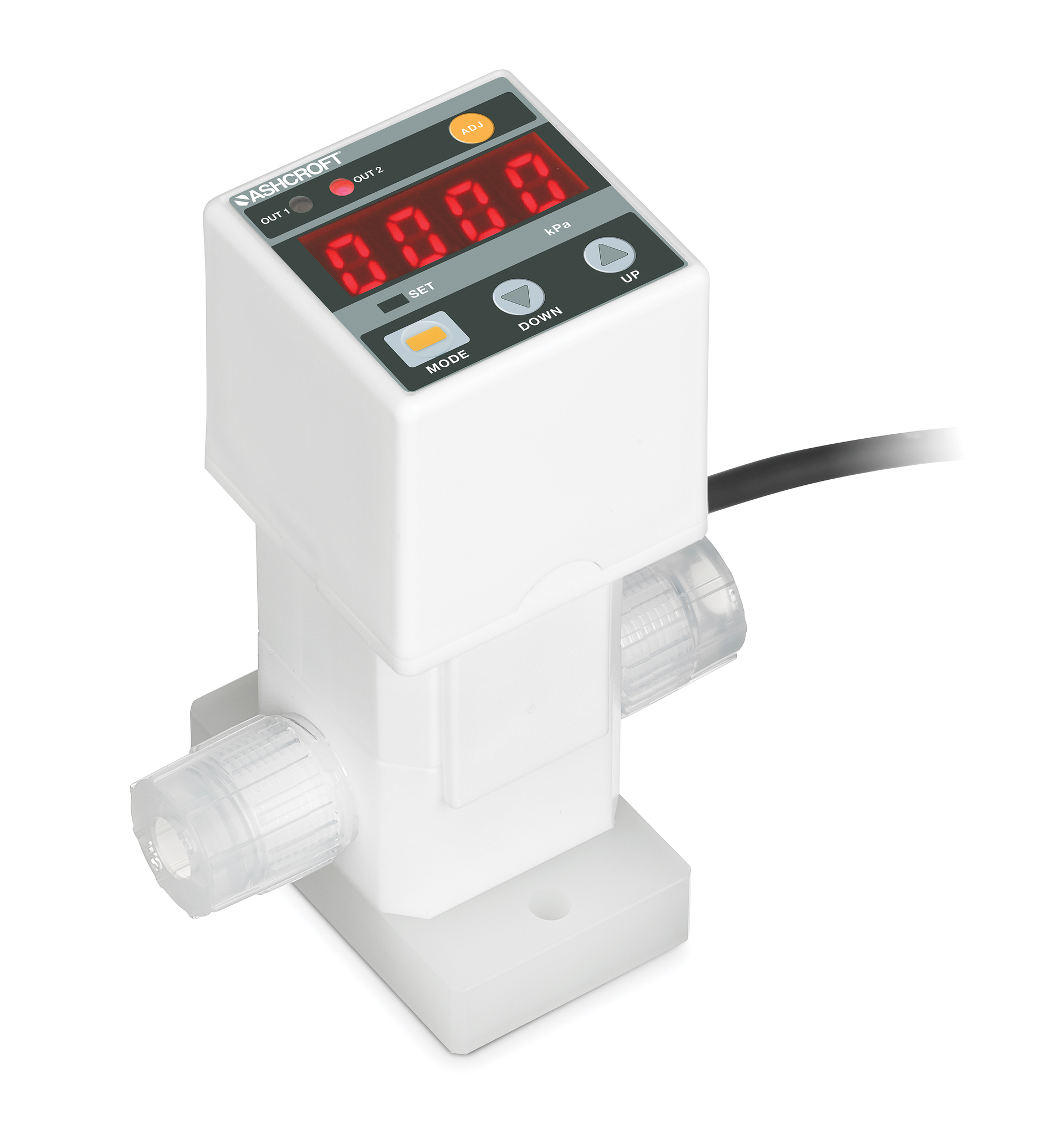 Ashcroft ZL95 Fluoropolymer Pressure Transducer with Display