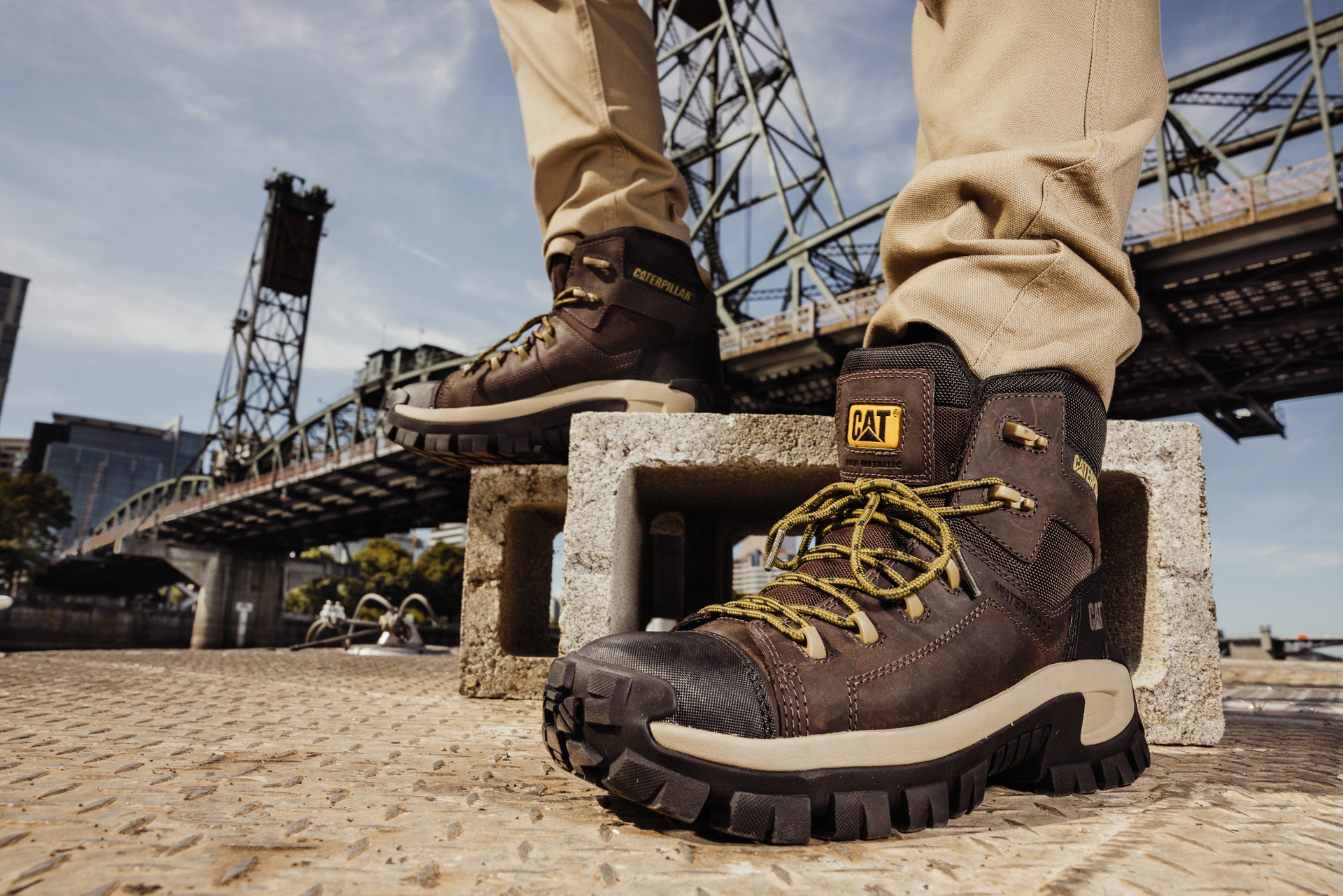 CAT Footwear Invader Hiker Workboot