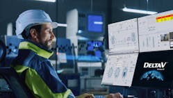 Emerson's DeltaV DCS (distributed control system). Emerson's DeltaV DCS (distributed control system).