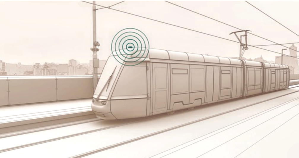 SENCITY Tram Rooftop Antennas