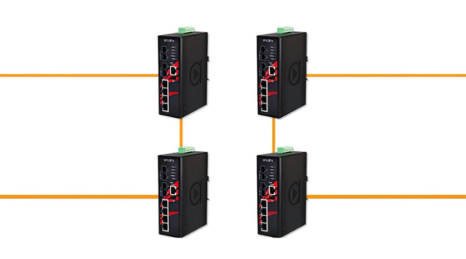 Building Fault-Tolerant Industrial Ring Networks With Ethernet Ring Protection Switching