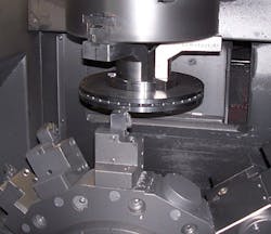 Balancing a brake disc Balancing a brake disc
