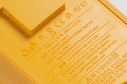 Check for key safety information—like CAT ratings, IP codes, and independent verification symbols—to be sure that the meter you select is certified for your measurements. Check for key safety information—like CAT ratings, IP codes, and independent verification symbols—to be sure that the meter you select is certified for your measurements.