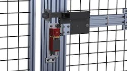 Machine safety lock barrier Machine safety lock barrier