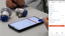 Configuring the encoder in the app Configuring the encoder in the app