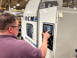 Advanced surface grinders like those from DCM Tech are designed with sensors and controls that automatically maintain very tight tolerances, removing material down to within one ten-thousandth of an inch of the final thickness. Advanced surface grinders like those from DCM Tech are designed with sensors and controls that automatically maintain very tight tolerances, removing material down to within one ten-thousandth of an inch of the final thickness.