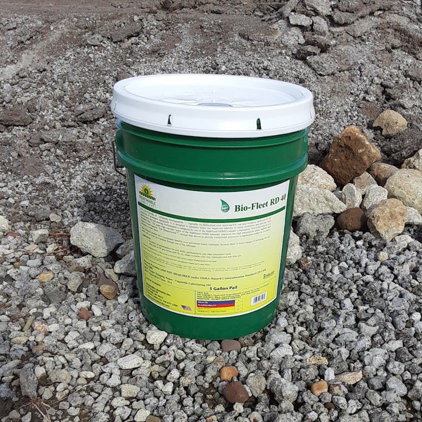 BioFleet Rock Drill 40 Oil for Drilling Applications New Equipment