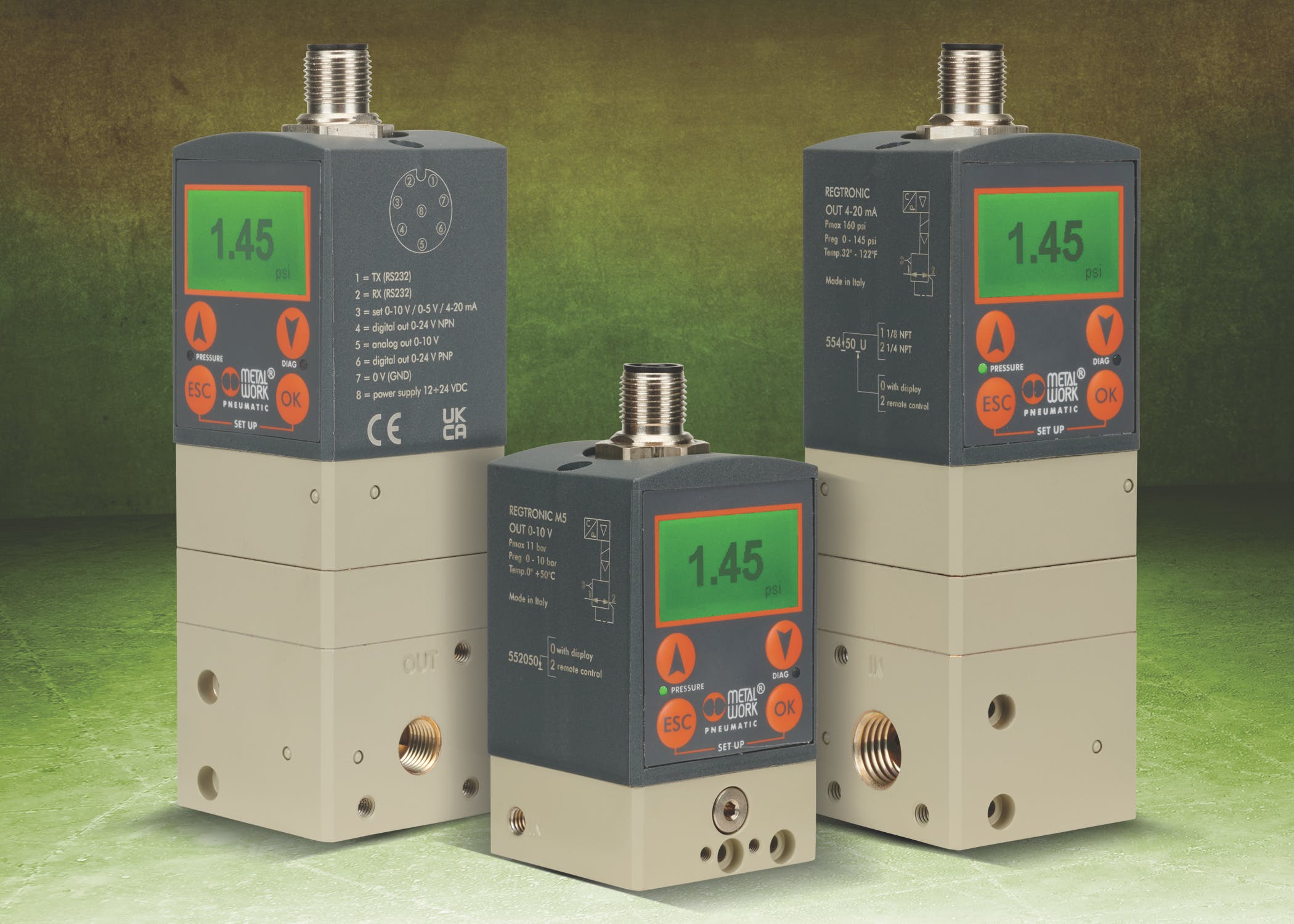 metal work regtronic transducers