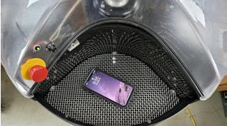 Tebots’ UV sanitation units could be used to disinfect personal items such as cellphones, tablets, face masks, ID badges, baseball caps, sunglasses, keys, wallets, jewelry, credit cards, bills, and coins. 