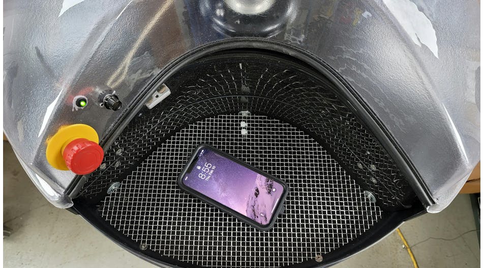 Tebots’ UV sanitation units could be used to disinfect personal items such as cellphones, tablets, face masks, ID badges, baseball caps, sunglasses, keys, wallets, jewelry, credit cards, bills, and coins. Tebots’ UV sanitation units could be used to disinfect personal items such as cellphones, tablets, face masks, ID badges, baseball caps, sunglasses, keys, wallets, jewelry, credit cards, bills, and coins.