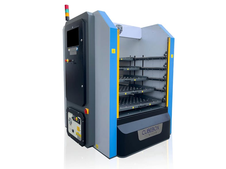 Tezmaksan&apos;s CubeBOX automation system is designed to operate up to 3 CNC machines continuously, addressing the industry&apos;s demand for increased efficiency.