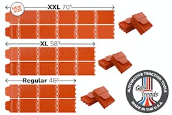 GoTreads XXL sizes GoTreads XXL sizes