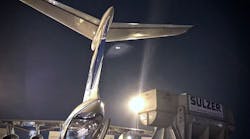 Sulzer emergency plane repair. Sulzer emergency plane repair.