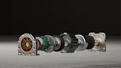 Kepler's proprietary planetary roll screw actuator. Kepler's proprietary planetary roll screw actuator.