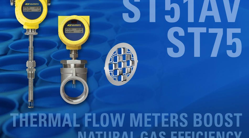 ST51AV & ST75 thermal flow meters