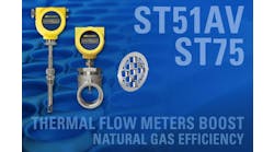 ST51AV & ST75 thermal flow meters