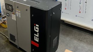 The new system features a state-of-the-art ELGi air compressor and dryer, which ensures a reliable, clean, and dry air supply, crucial for maintaining high-quality printing standards and reducing maintenance costs. 