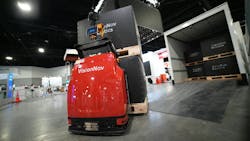 VNST20 Pro in action at MODEX 2024. VNST20 Pro in action at MODEX 2024.