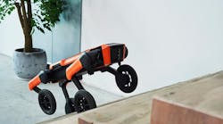 LimX Dynamics Wheeled Quadroped Robot