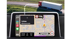Sygic Truck & Caravan Navigation on CarPlay.