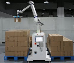 All-in-One Palletizing Solution With CS620 Cobot