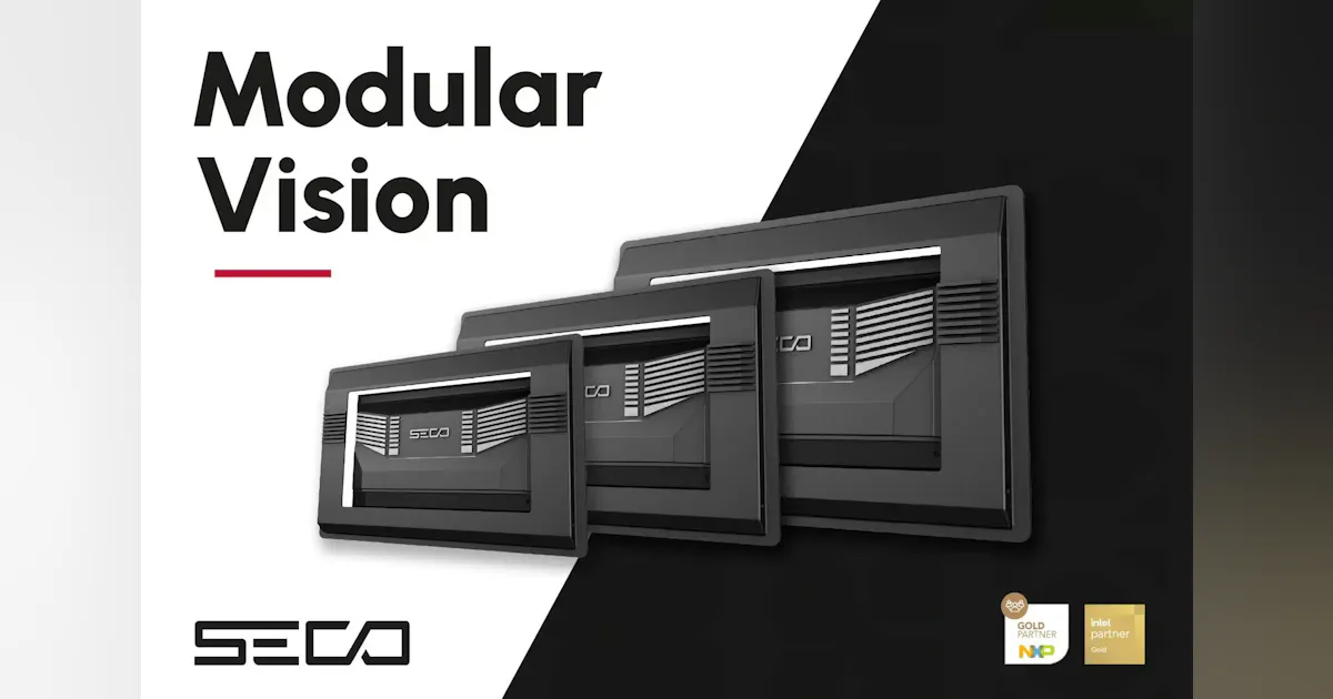 Modular Vision Series of Scalable HMIs | New Equipment Digest