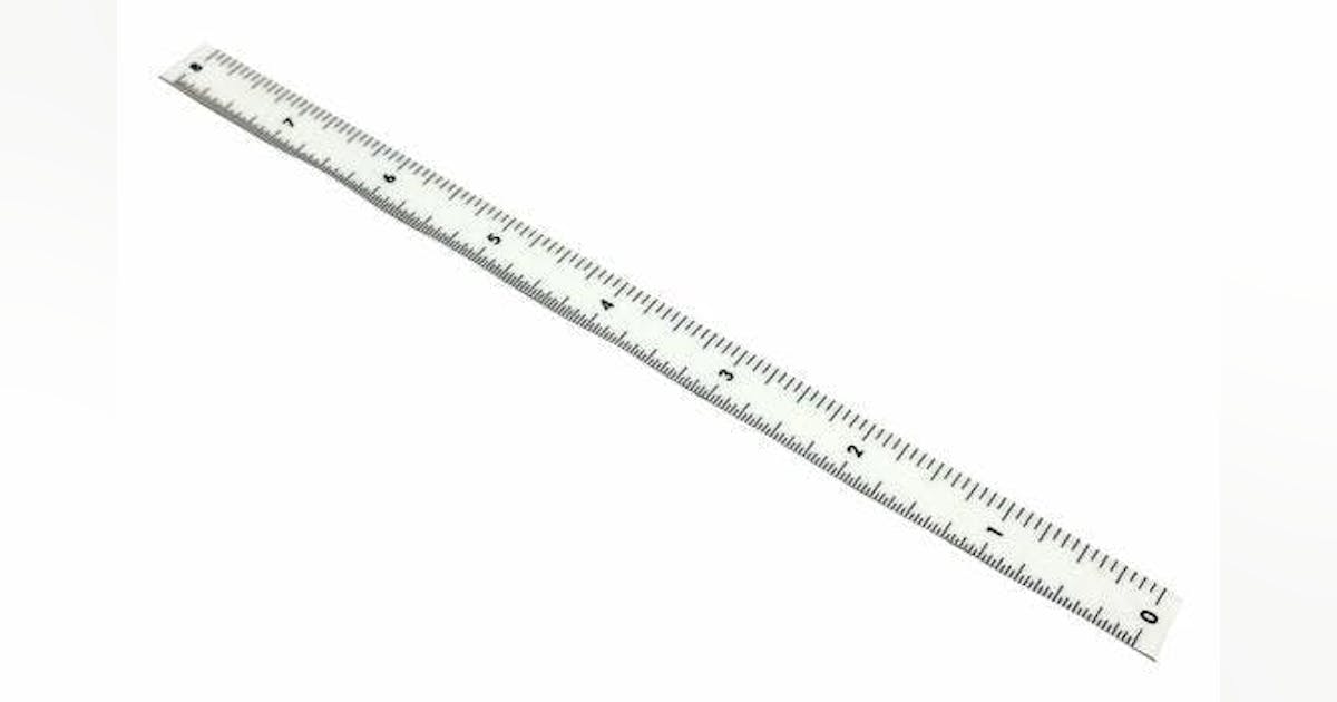 Inch-Size Self-Adhesive Rulers | New Equipment Digest
