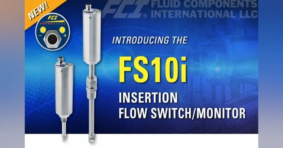 Flow Switch/Monitor Sets Standard for Superior Performance & Highly ...