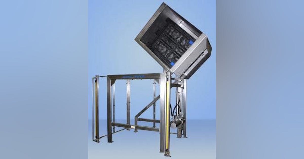 Stainless Steel Hydraulic Container Dumper Custom Designed to Your ...