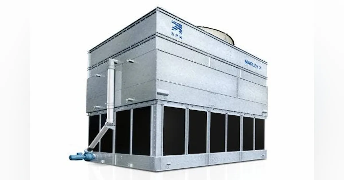 Marley Counterflow Counterflow Marley DT Evaporative Fluid Cooler | New Equipment Digest