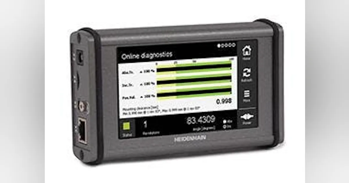 Encoder Diagnostics Tool for Mobile Use | New Equipment Digest