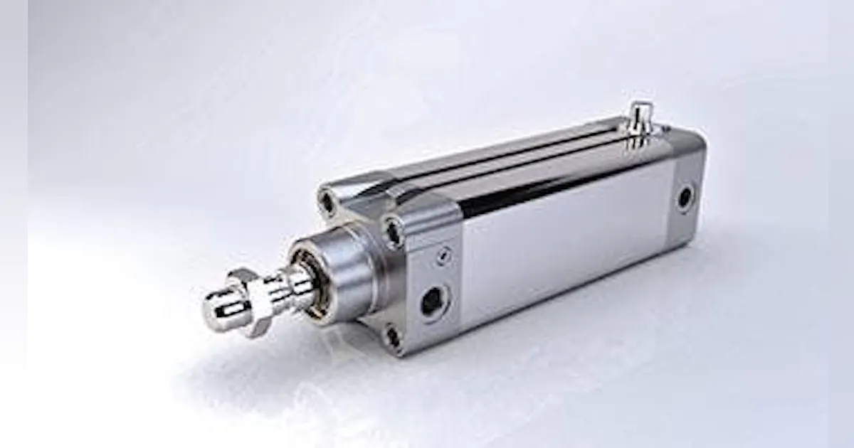 Cylinder Delivers Precise Position Control with Integral Linear ...