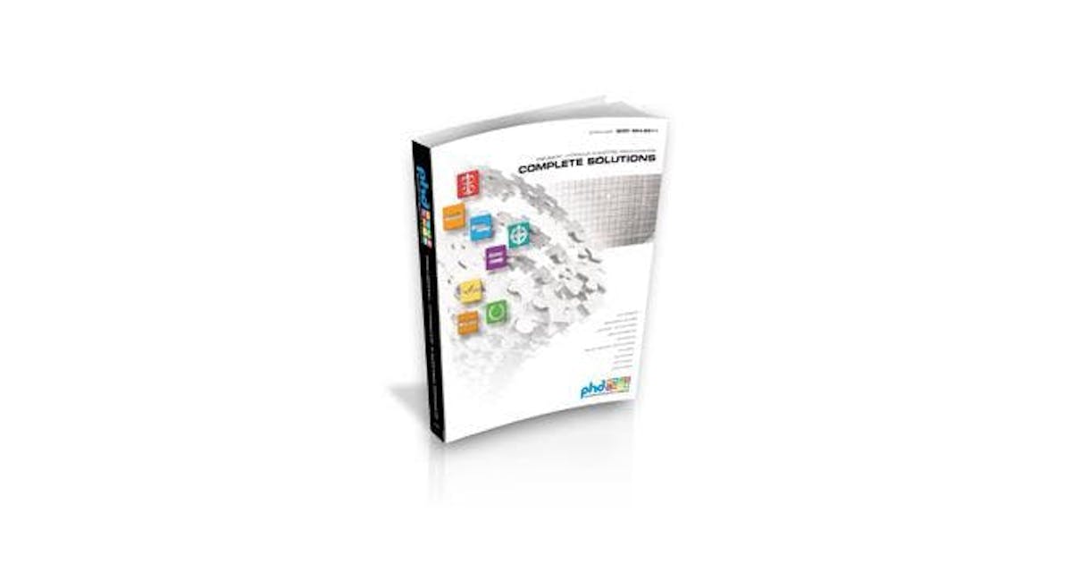 PHD Complete Solutions Catalog New Equipment Digest