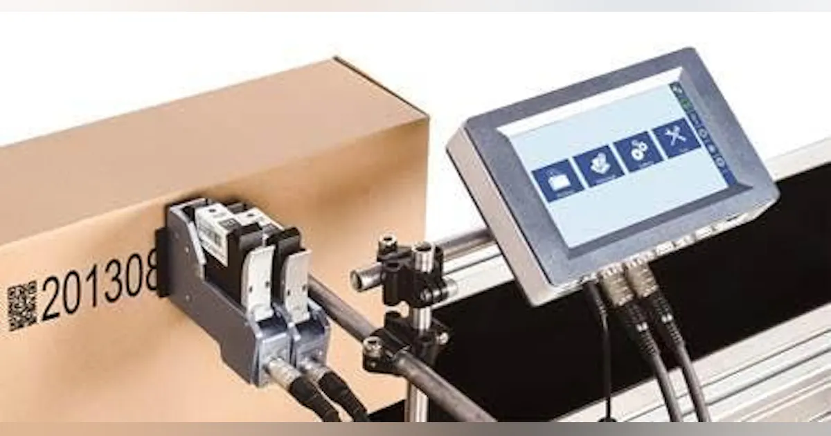 High Resolution Ink Jet Coder | New Equipment Digest