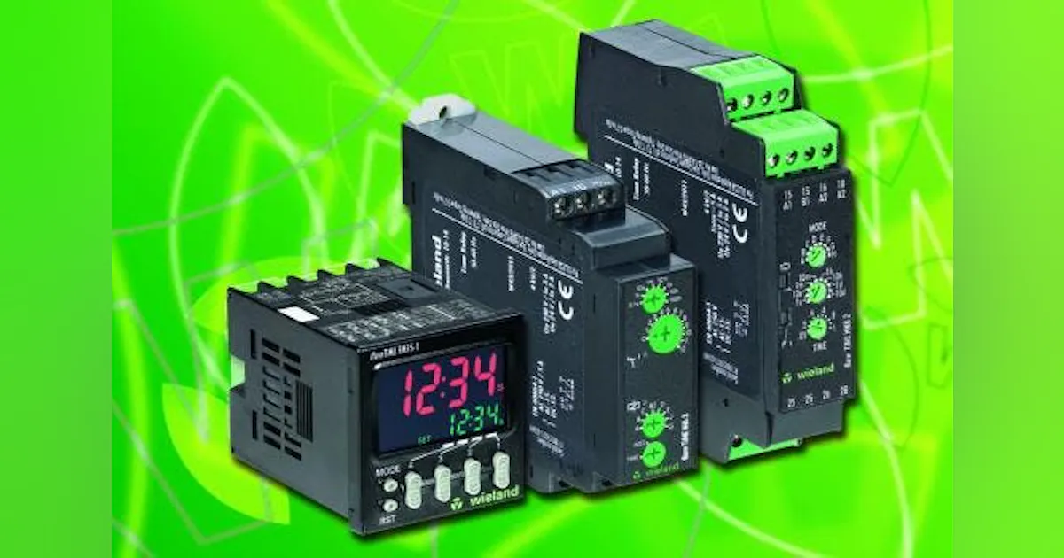Machine Control Relay Timer Attachment Timer Control Relay | New Equipment Digest