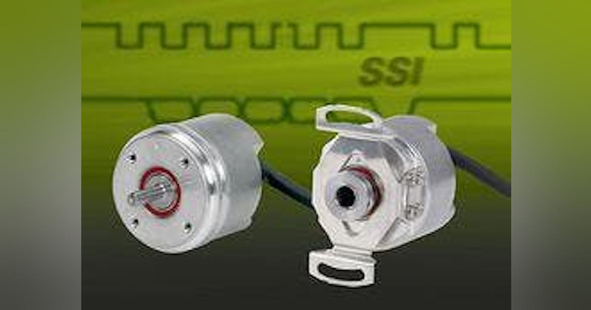 Absolute Rotary Encoder with SSI Interface | New Equipment Digest