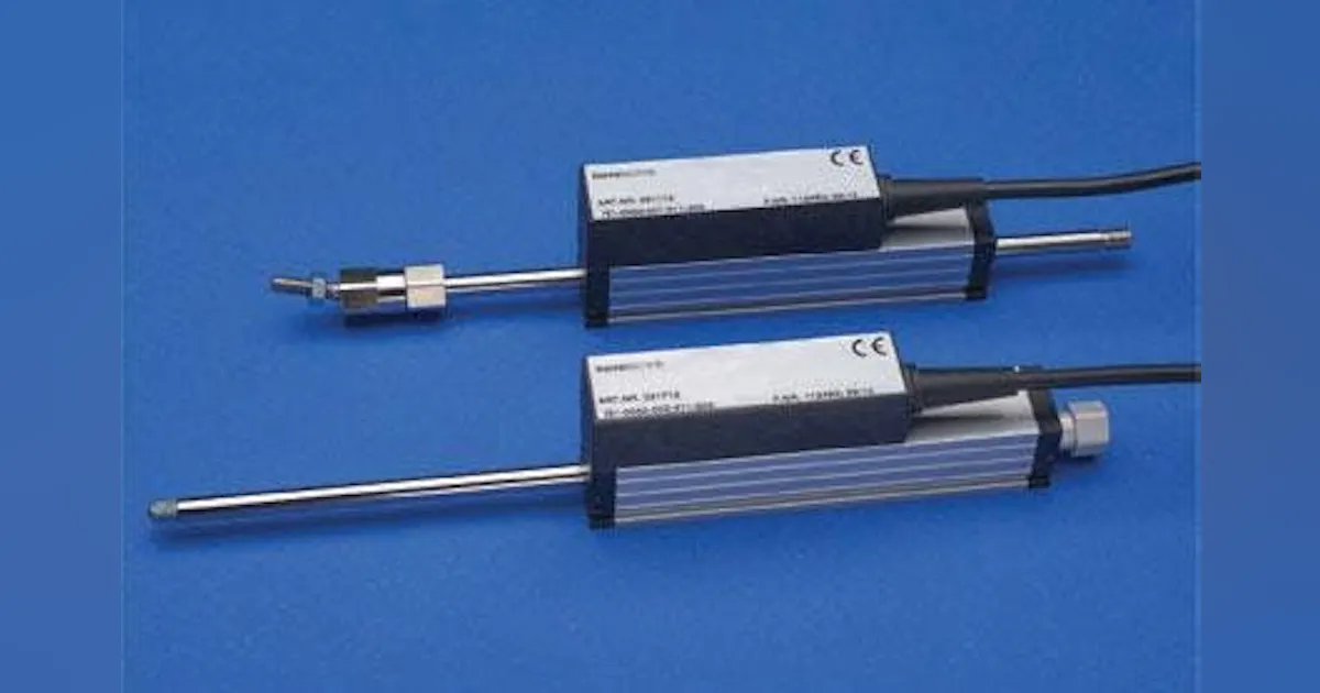 High Accuracy Linear Position Sensors | New Equipment Digest