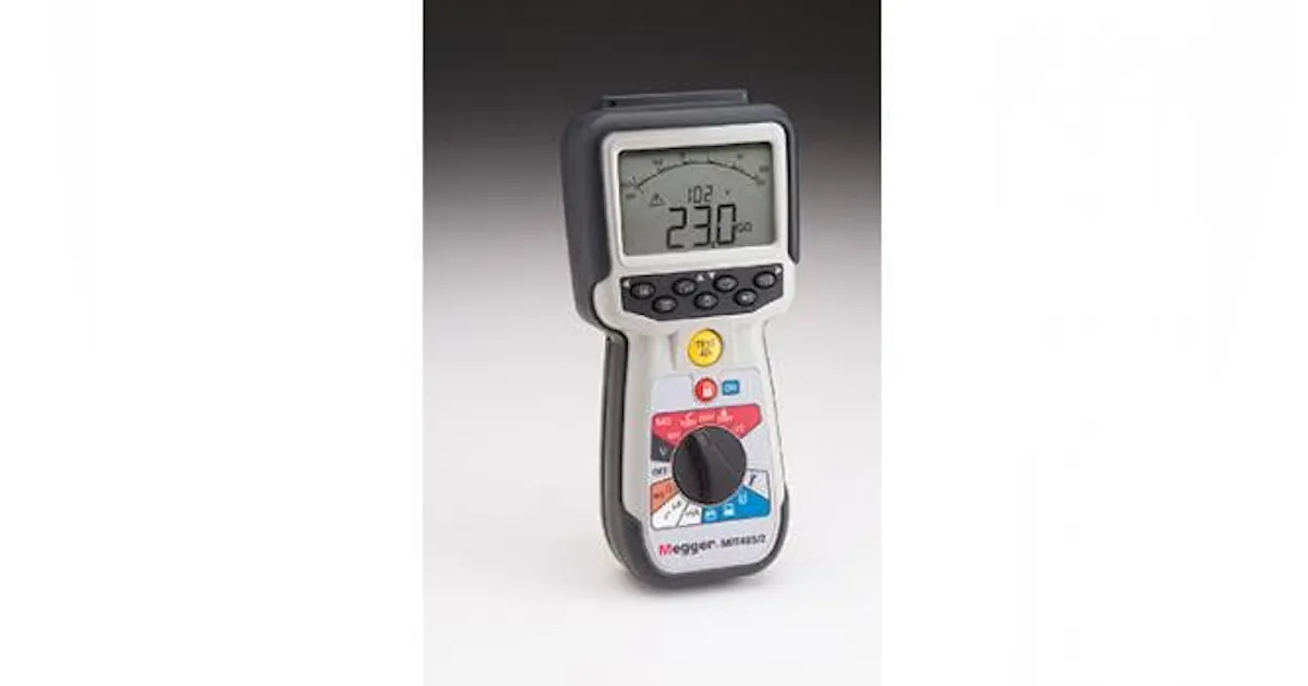 500 V Insulation Tester | New Equipment Digest
