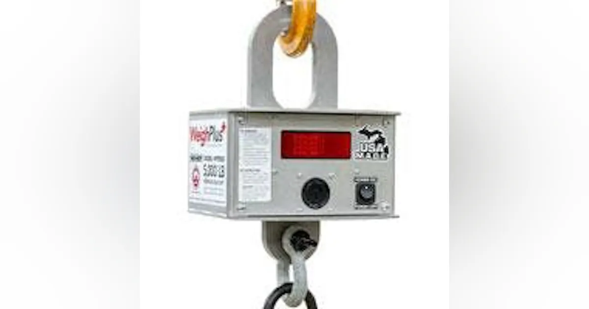 Dighest Scale Crane Scales | New Equipment Digest