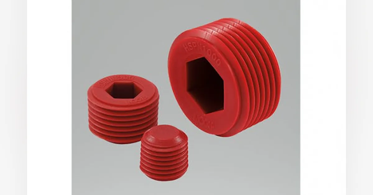 Plug Socket Threads Hex Socket Plugs for NPT Threads | New Equipment Digest
